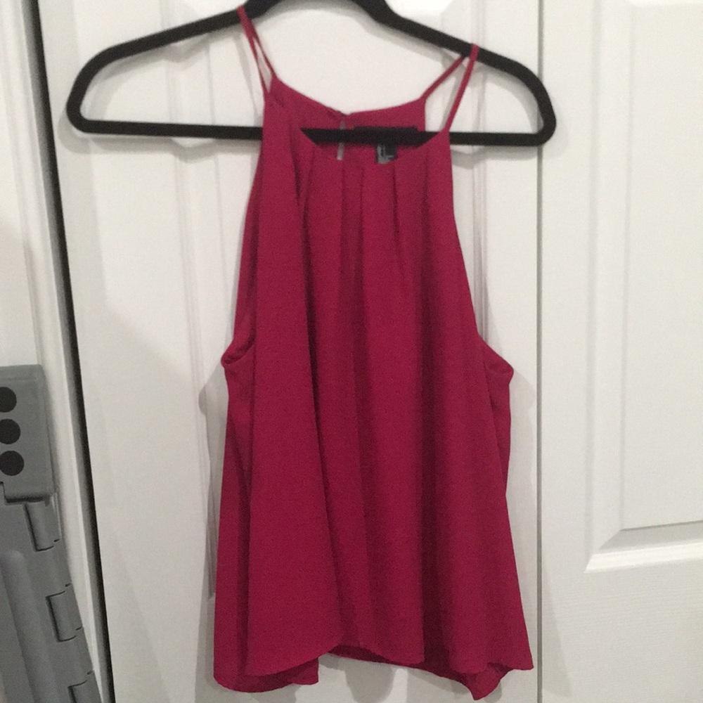 Forever 21 Magenta Flowy Camisole